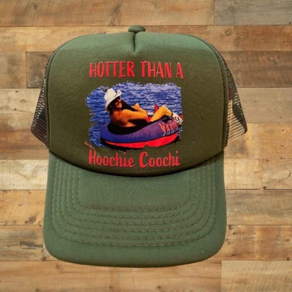 Hotter Then Hoochie Country Western Music Trucker Cap Hat SnapBack New